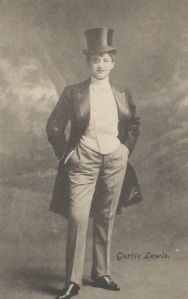 Gertie Lewis Photo around 1908.